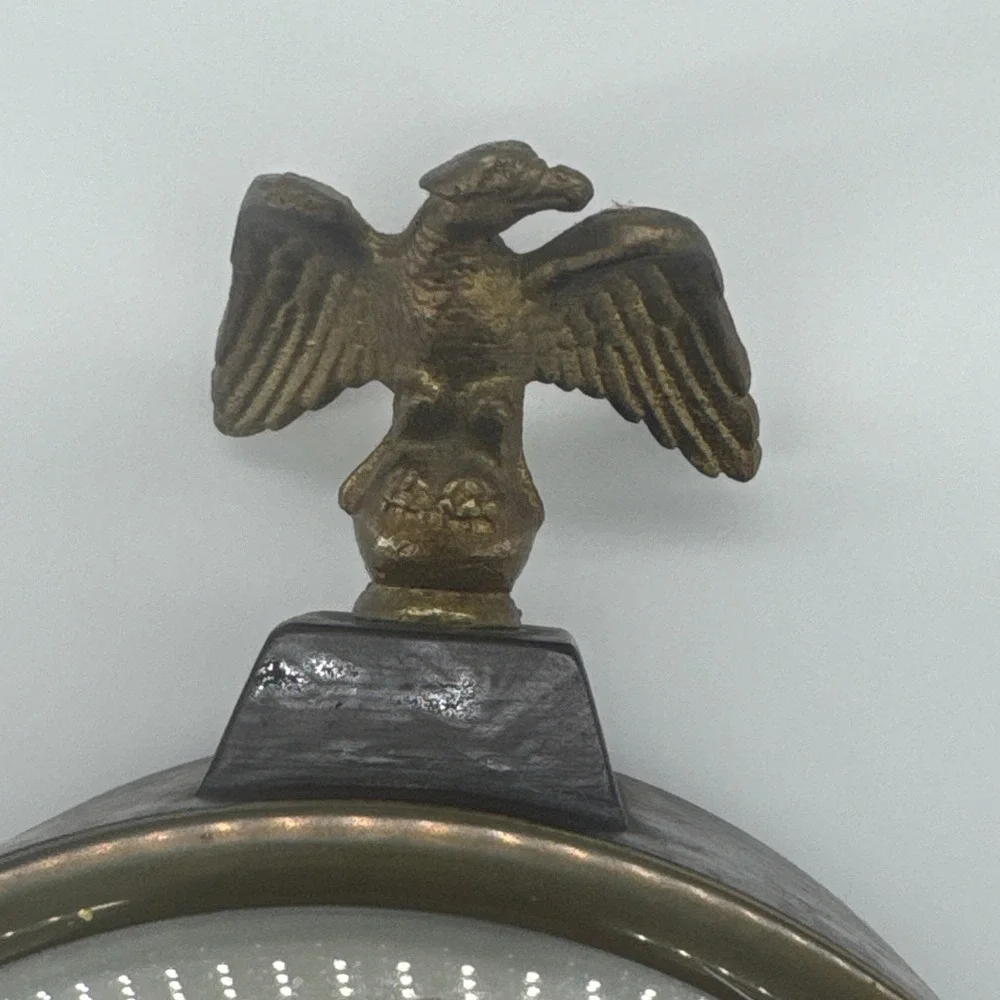 Sessions Banjo Clock Quartz Mt. Vernon Model 2W Vintage 40s Restored Works
